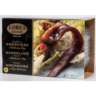 Lorea Filety z ančoviček 800 g – Zboží Dáma