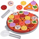 JOKO Dřevěná pizza 16,5 cm ke krájení 27 ks – Zboží Dáma