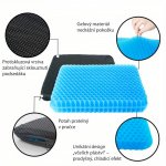 Wellife Gelový podsedák s protiskluzovým potahem COMFY 38 x 36 x 3 cm, MGP2 – Zboží Dáma
