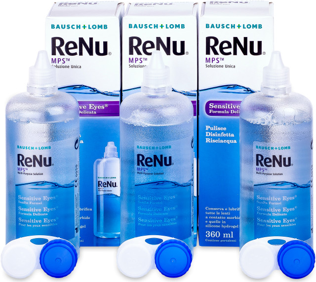 Bausch & Lomb ReNu MPS Sensitive Eyes 3 x 360 ml