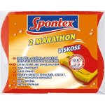 Spontex 2 Marathon houbička na nádobí se silnou červenou abrasivní vrstvou 2 ks – Hledejceny.cz
