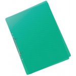 Karton P+P 2 kroužkový pořadač A5 25 mm průhledný zelený – Zboží Živě