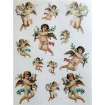 Itd. Collection Rýžový papír Létající andílci A4 – Zboží Dáma