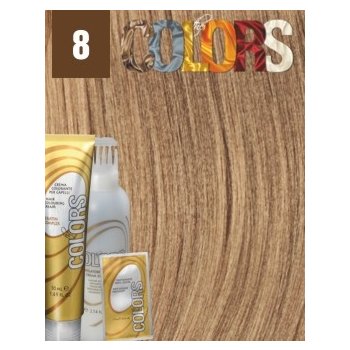 Colors Keratin Complex barva set 8 světlá blond