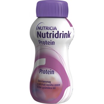 NUTRIDRINK PROTEIN S PŘÍCHUTÍ LESNÍHO OVOCE POR SOL 4X200ML