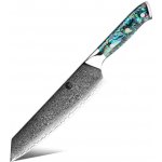 SaKuRo Japonský nůž Kiritsuke z damaškové oceli Ocean Shell 20,3 cm – Hledejceny.cz