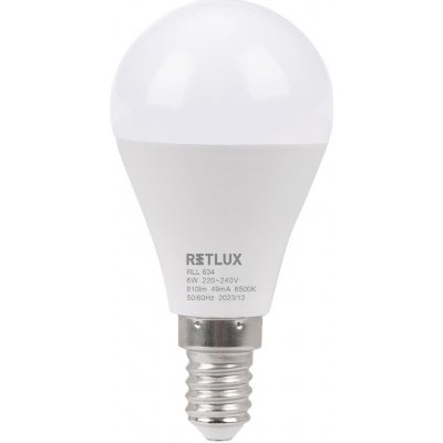 Retlux RLL 634 G45 E14 miniG 6W DL D – Zboží Živě