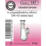 HARTMAN těsnění k starému umyvadlovému sifonu, sada č. 147 – Hledejceny.cz