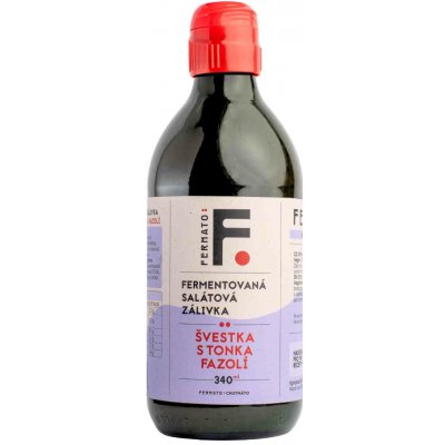 Fermato Fermentovaná salátová zálivka švestka s tonka fazolí 340 ml – Hledejceny.cz