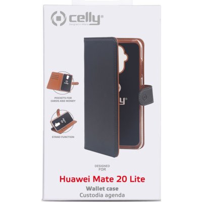 Pouzdro CELLY Wally Huawei Mate 20 Lite černé