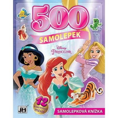 Jiri Models Velká samolepková knížka 500 Disney Princezny – Sleviste.cz