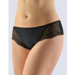 Gina kalhotky francouzské šité bokové s krajkou jednobarevné La Femme 2 14139P černá – Zboží Mobilmania