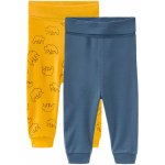 Lupilu Chlapecké kalhoty Jogger s BIO bavlnou 2 kusy žlutá modrá – Zboží Mobilmania
