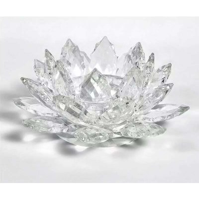 Lotosový květ na čajovou svíčku - čirý – Zboží Dáma