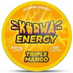 Kurwa Energy kofeinové sáčky triple mango 100 mg 20 sáčků – Sleviste.cz