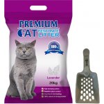 Premium Cat Clumping Bentonite Litter Levandule 20 kg – Sleviste.cz