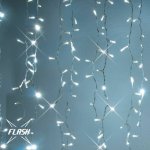 DecoLED Světelné clony DecoLED LED FLASH 1x3m ledově bílá 300 diod IP67 – Hledejceny.cz