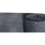 KATARO stínící síť - tkanina na plot šedá 200g/1m² zastínění 100% (1,8m, 50m) – Zboží Mobilmania
