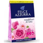 Felce Azzurra vonné sáčky do skříně Rosa a Fiori di loto 3 ks – Zboží Dáma