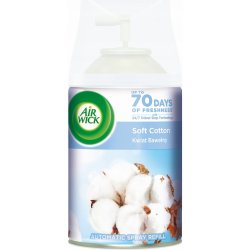 Air Wick FreshMatic Pure Jemná bavlna automatický osvěžovač náhradní náplň 250 ml