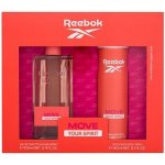 Reebok Move Your Spirit For Women EDT 100 ml + deodorant ve spreji 150 ml – Hledejceny.cz