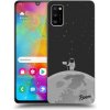 Pouzdro a kryt na mobilní telefon Samsung Pouzdro Picasee silikonové Samsung Galaxy A41 A415F - Astronaut čiré