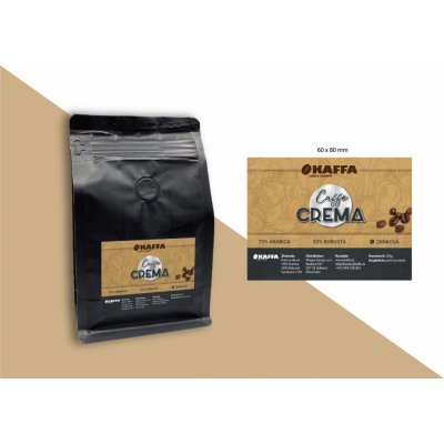 Kaffa Coffee Crema 250 g – Hledejceny.cz
