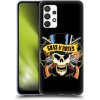 Pouzdro a kryt na mobilní telefon Samsung Pouzdro Head Case Samsung Galaxy A32 4G Guns N' Roses Lebka