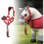 Ohlávka s vodítkem LeMieux Hobby Horse Vogue cranberry – Zboží Dáma
