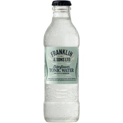 Franklin & Sons Elderflower & Cucumber Tonic Water 200 ml – Hledejceny.cz