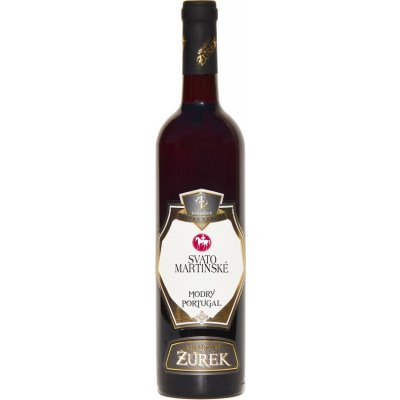 Vinařství Žůrek, Modrý Portugal Svatomartinské, jakostní, 2026, 0,75 l (holá láhev) – Hledejceny.cz