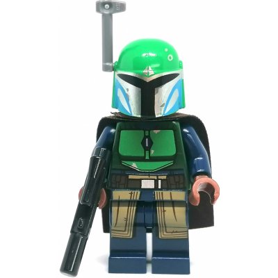 LEGO® LN2411 NOVÁ MINIFIGURKA Mandalorian Warrior PLÁŠŤ A ZBRAŇ/ZELENOMODRÁ – Zbozi.Blesk.cz