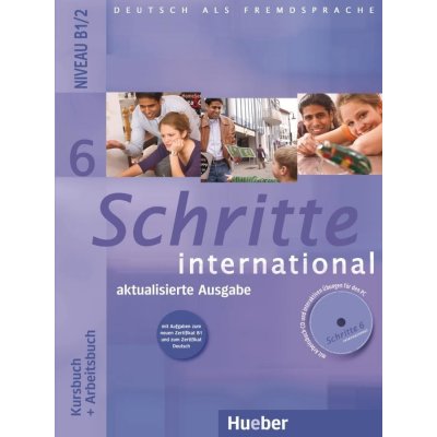 Schritte international 6, Neub. Kursbuch + Arbeitsbuch mit A... – Hledejceny.cz