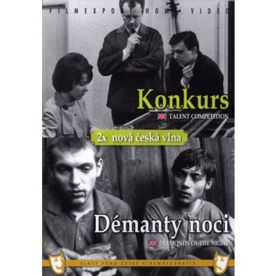 Konkurs + démanty noci DVD