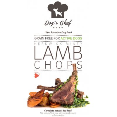 Dog's Chef Herdwick Minty Lamb Chops ACTIVE DOGS 0,5 kg