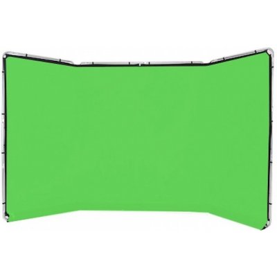 Lastolite Lastolite panoramatické pozadí 4x2,3m Chromakey Green , LB7622