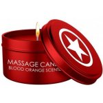 Ouch! Massage Candle Sinful Scented Red masážní svíčka s vůní červeného pomeranče – Sleviste.cz
