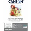 Skicák a náčrtník Canson Illustration Manga Skicák v lepené vazbě A4 250g 12 listů