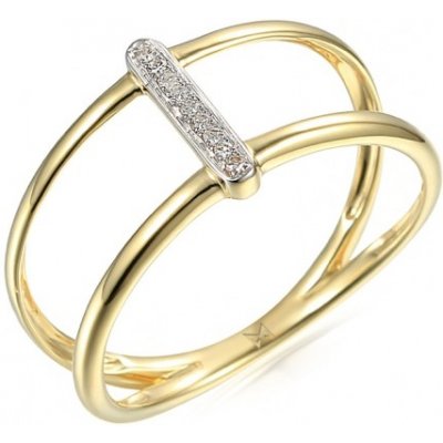 Gems diamantový prsten Kamari žluté a bílé zlato s brilianty 3818040 5 57  69 od 8 090 Kč - Heureka.cz