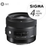 SIGMA 30mm f/1.4 DC HSM Art Canon EF – Hledejceny.cz