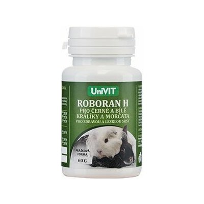 Roboran H pro morčata a králíky Černá a Bílá 60 g – Hledejceny.cz