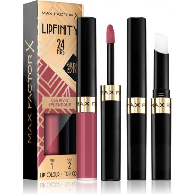 Max Factor Lipfinity 24HRS Lip Colour Rtěnka 025 Vivid Splendour 4,2 ml – Hledejceny.cz