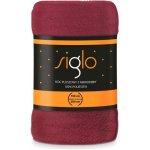 FARO Deka mikroplyš super soft bordo – Zboží Dáma