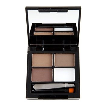 Makeup Revolution Focus & Fix sada pro dokonalé obočí Medium Dark 5,8 g