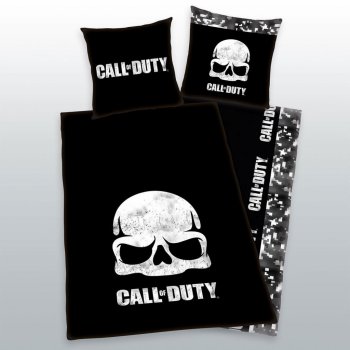 Call of Duty posteľné obliečky Skull 135x200 80x80