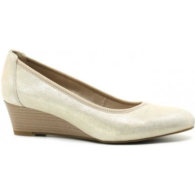 TAMARIS 22320 42 champagne dámské lodičky – Zboží Dáma
