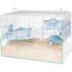 Zolux Panas Colour 60 se skleněným dnem modrá 59 x 39 x 40 cm – Zboží Dáma