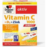 Doppelherz Vitamín C + D3 + Zinek 20 ks – Hledejceny.cz