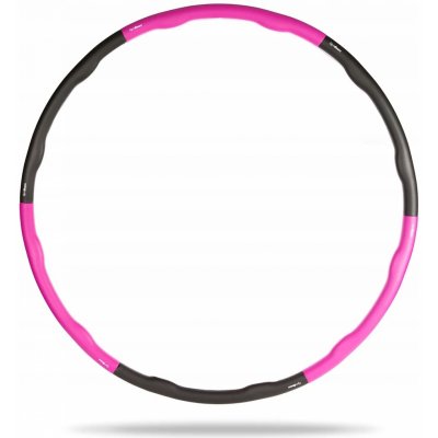 GymBeam Hula hoop s výstupky 100 cm růžová – Zboží Mobilmania