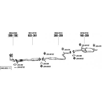 Bosal BS 823-261 – Zbozi.Blesk.cz